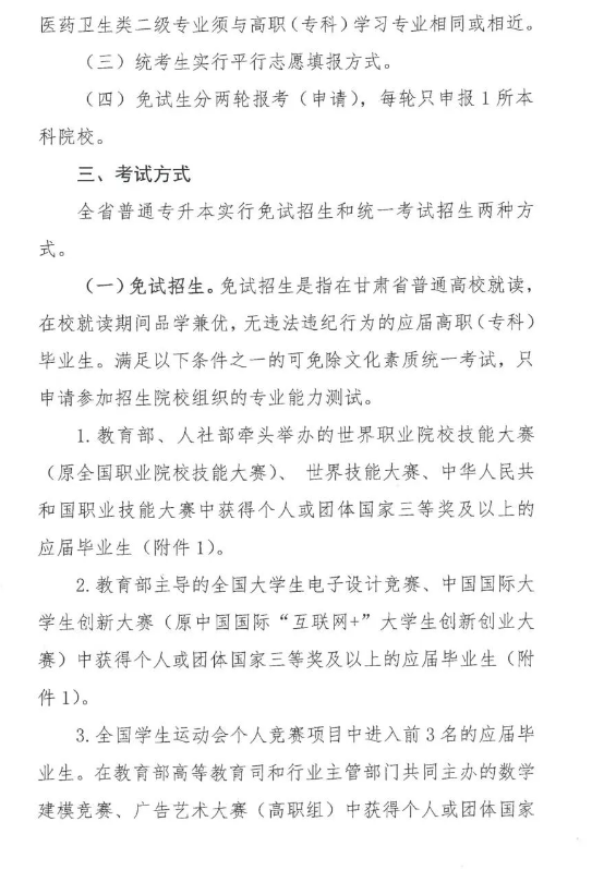 甘肃专升本考试网